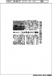 地域の生態系守る 三五、愛知・みよし市で外来のキクを駆除