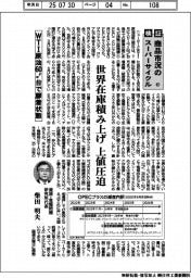 検証商品市況のスーパーサイクル(61)WTI原油60ドル台での膠着状態
