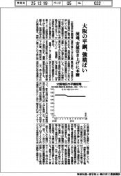 大阪の平鋼、強横ばい 流通、安値引き上げに本腰