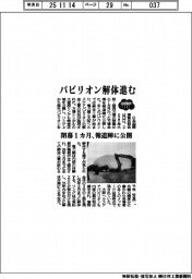 2025EXPO/パビリオン解体進む 閉幕1カ月、報道陣に公開