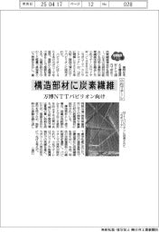 小松マテーレ、構造部材に炭素繊維 万博NTTパビリオン向け