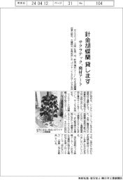 サクラテック、廃材アート 針金胡蝶蘭を貸します