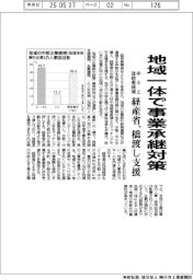 経産省、地域一体で事業承継対策 中小と後継者候補の橋渡し支援