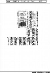 5月の有効求人倍率1・17倍、2カ月ぶり低下