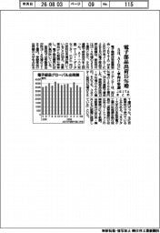 5月の電子部品出荷、15%増 AIDC・車向け堅調 JEITAまとめ