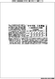 浦安鉄鋼団地協組の景況調査 1月「やや不況」5社増加