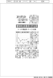 かずのしるべ 統計を読む/愛知中小の景況1.3ポイント上昇