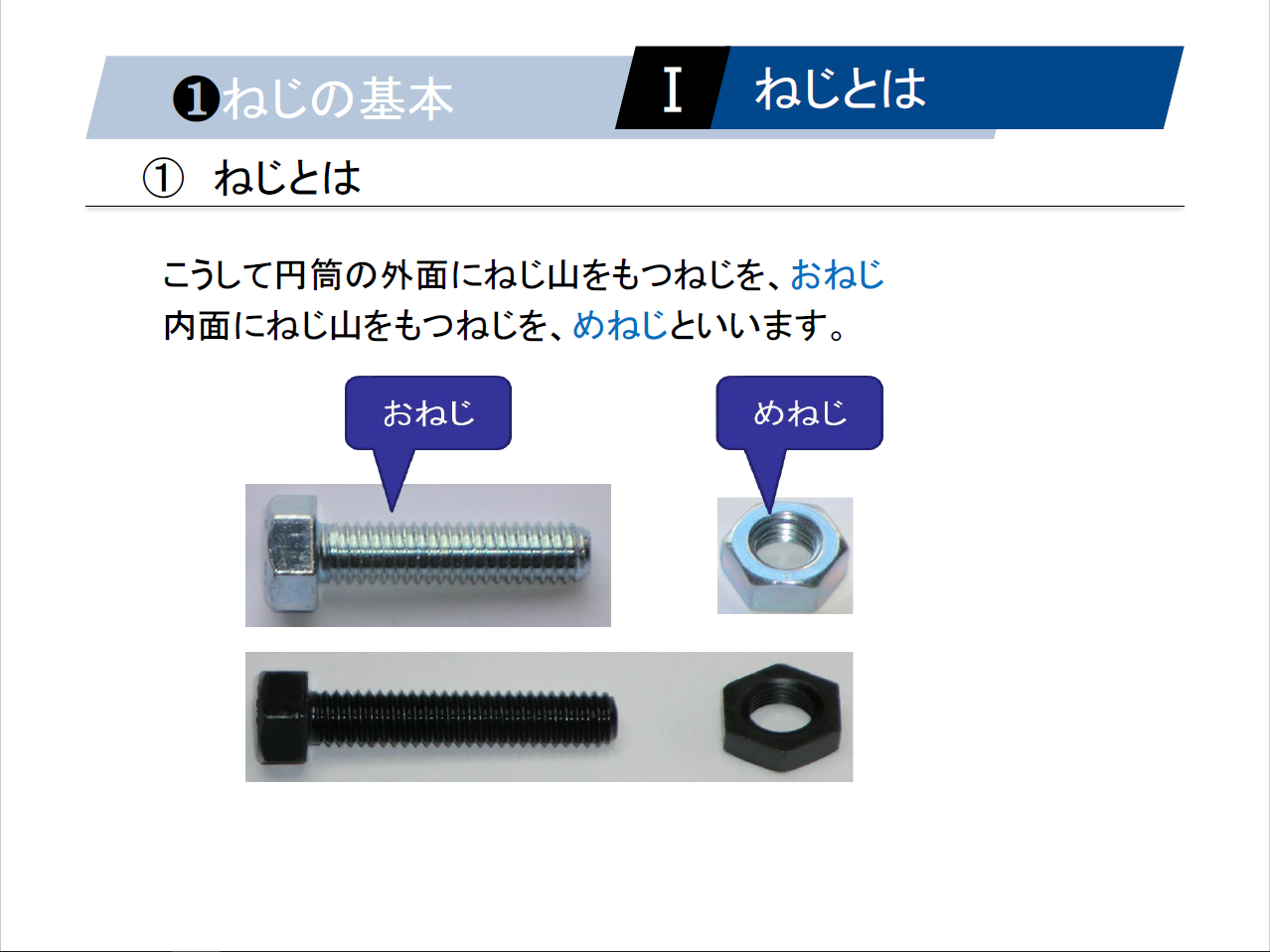 【知っておくべき指南書シリーズ】／ねじとナットの締結力を理解するための基礎知識／～ネジ構造と各部位の名称、負荷面積と有効断面積の計算方法、ステンレス鋼の基本特性と鋼種の理解～