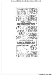 かずのしるべ　統計を読む／愛知など５県の輸出　静岡県西部の中小景況DI