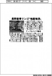 セブン、長野産青リンゴ”地産地消”　アップルパイで販売