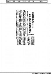 東洋紡など、自販機商品見本シートの水平再生技術を確立