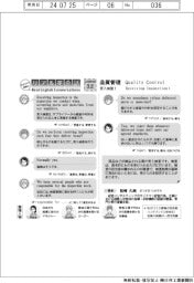 ものづくり現場のリアル英会話（３２）