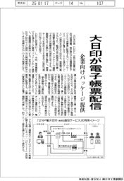 大日印が電子帳票配信　企業向けパッケージ提供