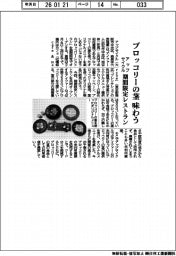 ブロッコリーの茎を味わう　アップサイクル、期間限定レストランオープン