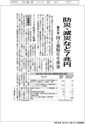 ２０２４概算要求／国交省、防災・減災など７兆円　国土強靱化を推進