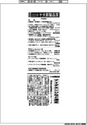 十大新製品賞／アイダエンジなど選定　１１０周年特別賞にソディック