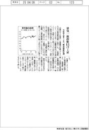 景気一致指数　０・８ポイント上昇　判断据え置き