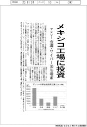 デンソー、メキシコ工場に投資　空調・ワイパー３０％増産