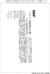 クラレの前12月期、営業益12%増 販売数量が伸長