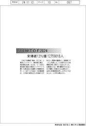 ＪＩＭＴＯＦ２０２４／来場者１３％増 １２万９０１８人