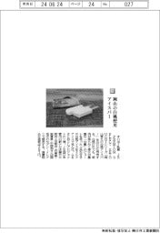 オハヨー乳業／岡山の白桃使用　アイスバー