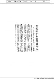 ナフィアス、花粉症から従業員守る　アスピアとマスク検証
