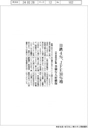 ２５年度採用計画　日鉄４％、ＪＦＥ３０％増　多様な人材確保　