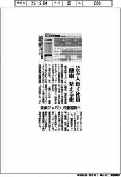 損保ジャパン、2万人超す社員の「健康」見える化