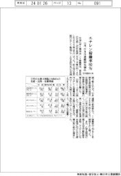 １２月のエチレン稼働率８０％　１７カ月連続９０％割れ　石化協まとめ