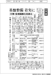 ２０２３予算／兵庫県・神戸市、万博・空港国際化見据え基盤整備