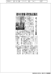 パナソニックインダストリー、都内の営業・研究拠点集約　虎ノ門で２４年２月稼働
