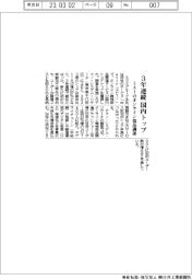 ミスミグループ本社、「メビー」３年連続シェアトップ