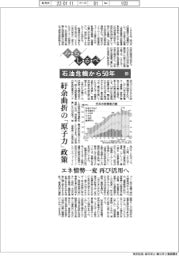 みちしるべ／石油危機から５０年（４）紆余曲折の「原子力」政策