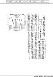 ２月契約の鉄スクラップ輸出入札、５万３３６２円　アジア圏で需要　関東鉄源